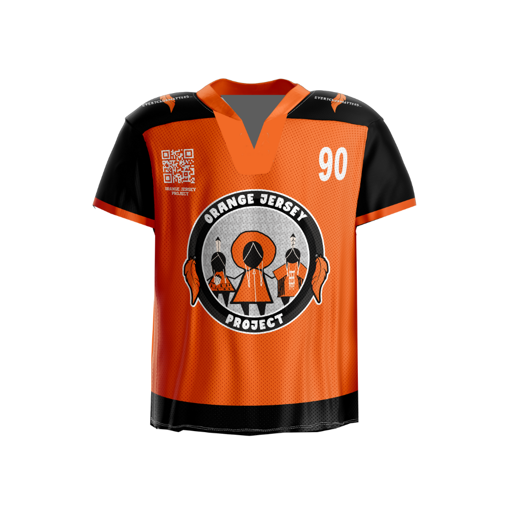 Orange Lacrosse Jerseys
