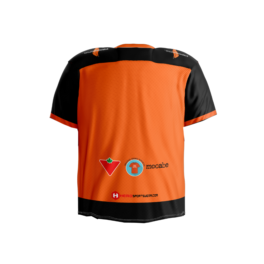 Orange Lacrosse Jerseys