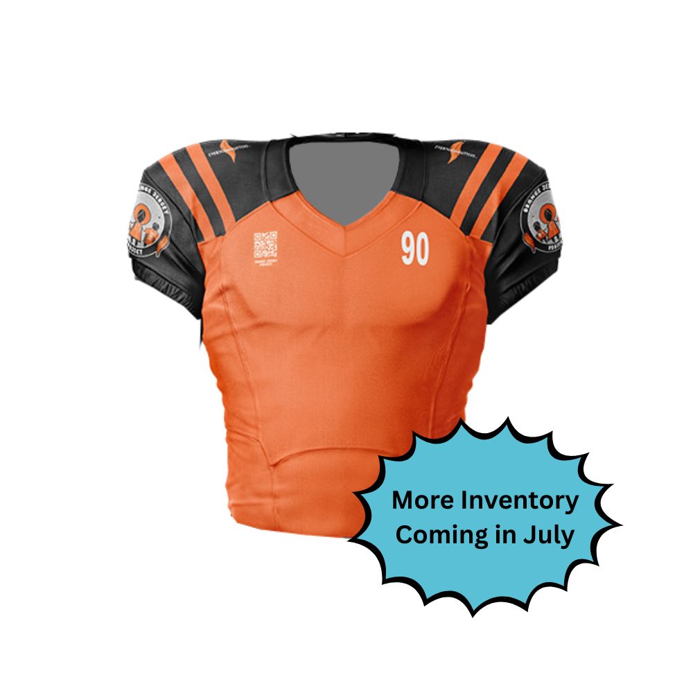 Orange Football Jerseys
